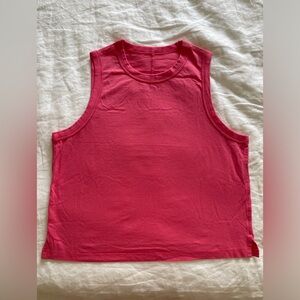 Lululemon - Classic fit cotton blend tank top - size 6